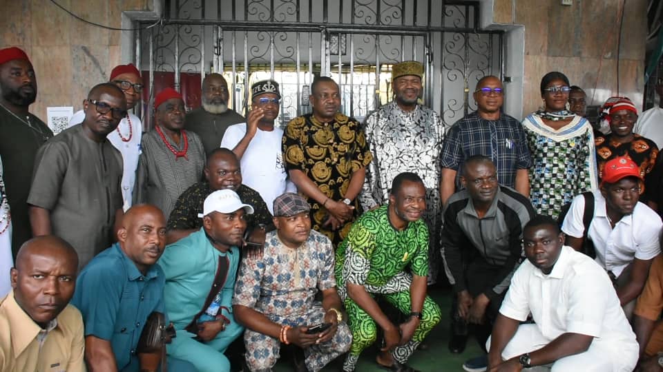 25th day of August 2025. The President General of Ohaneze Ndigbo Worldwide Sen. John Azuta Mbata, with the Secretary General, His Excellency, Emeka Sibeudu and other NEC members paid a courtesy visit to the Secretariate of Ndigboamaka Progressive Markets Association @Apple junction Amuwo Odofin Lagos. They were warmly received by the President of Ndigboamaka, Hon. Comrade Chinedu Ukatu (fcism), Ike NDI AHIA with his excos and other Market leaders. It was a joyous moment and the discussions were fruitful. The President of Ndigboamaka assured the President General of Ohaneze Ndigbo worldwide, of the commitment and cooperation from the Igbo traders to his administration. PG Ohaneze sued for unity amongst the Market Associations and asked the traders to listen and respect their leaders. He assured that the leadership of Ndigboamaka Progressive Markets Association will be invited to the next IME OBI meeting, IME OBI is the highest decision making of Ohaneze.